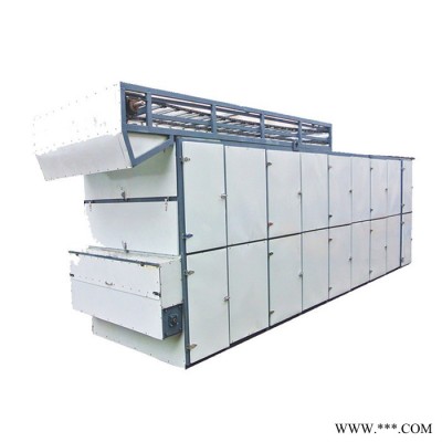 河南百信多层带玛卡烘干设备  大型玛卡烘干机   连续式玛卡脱水设备