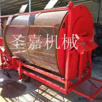 宁夏白芷药材挖掘机 滚筒式半夏药材起药机 板蓝根挖掘机保质保量