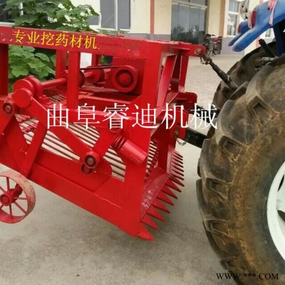 贝母小型收获机 丹参药材收获机 紫薯木薯收获机
