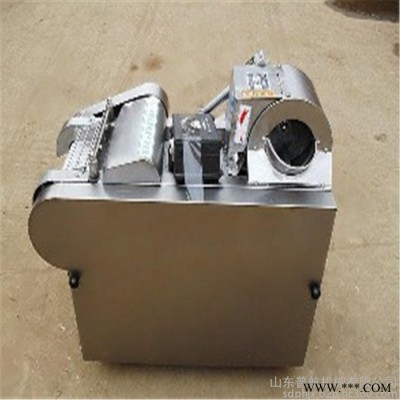 长乐全自动韭菜切段机 普航多功能蔬菜切丝切片机 660型山药切块机批发