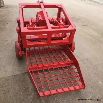 后传动的药材收获机 板蓝根收获机 柴胡前胡白芷药材挖掘机价格