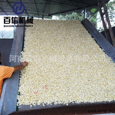 中药饮片烘干设备 网带式山药地黄烘干机 连续式地黄带式干燥机