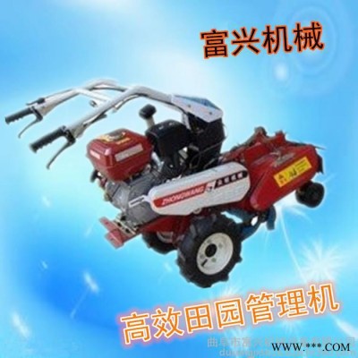 多功能开荒培土机  电启动田园管理机  山药开沟机