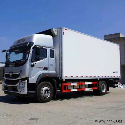 福田奥铃捷运9大黄蜂高顶双卧冷藏车 6.8米厢式冷链车可分期付款 奥铃大黄蜂冷藏车