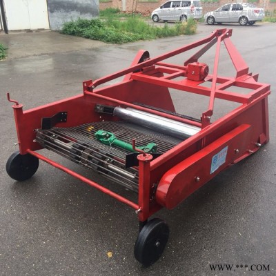 厂家供应药材收获机 根茎类草药收获机 70马力拖拉机带动药材收获机 当归、太子参、黄芪、葛根、丹参等 草药收获机