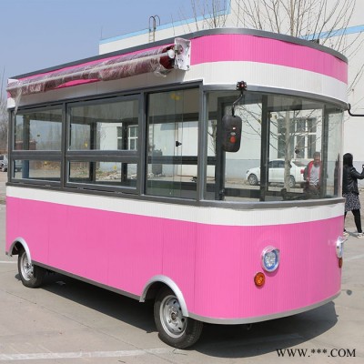 小吃车生产厂家 多功能早餐车 电动美食车 移动售货车 柴胡包子车 质量上乘来图定制