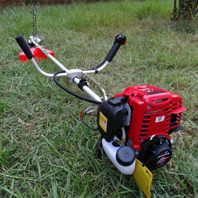 厂家批发微型中草药柴胡割草机 农用自走式四冲程动力割草机 手推式果园锄草机富兴