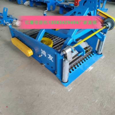 漏土块不伤皮红薯收获机 单人手扶后悬挂土豆收获机 可定制麦冬丹参药材收获机