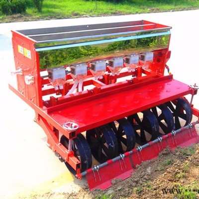 黄精手推式4行播种机 油菜春季小白菜播种机 太子参小颗粒种子播种机