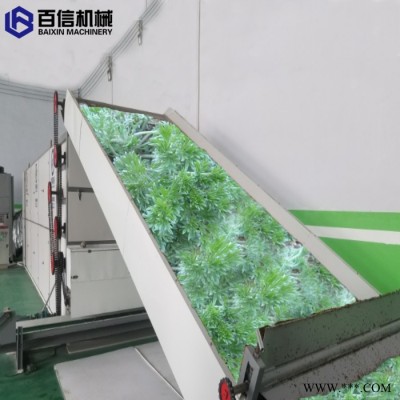 麦冬烘干机    大型麦冬烘干机  网带式麦冬烘干机 麦冬烘干设备生产线