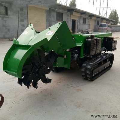 低矮可在山林行走的履带机 普航小地块施肥回填机 山药种植开沟机批发