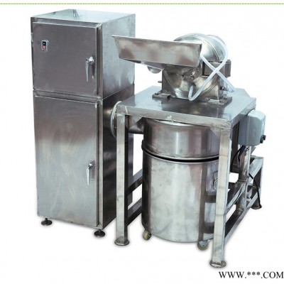 大型薏苡打粉机，除尘锤式打粉机，水冷山药打粉机