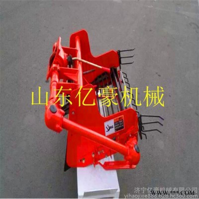 青阳县亿豪牌 三点悬挂链条传动多功能药材收获机 山药收获机