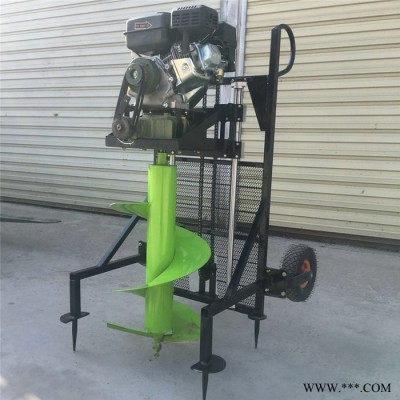 山药种植挖坑机 功能果园施肥挖坑机 便携式树木种植施肥挖洞机 手推式挖坑机