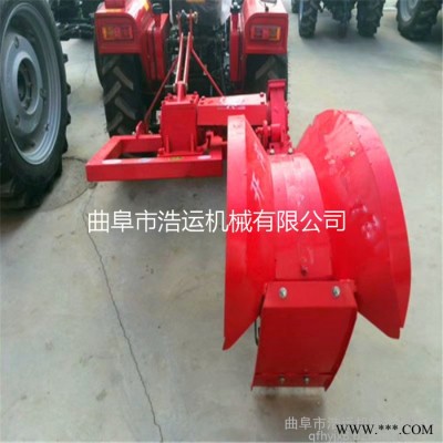 山东曲阜浩运机械低价批发多功能拖拉机开沟机 大功率开沟深大姜山药种植开沟机