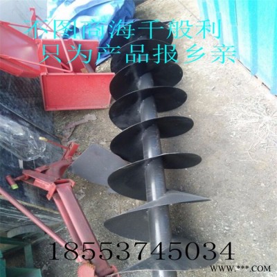 马力大  挖坑速度快 省时 省力 打孔机地钻钻头 山药种植机地钻 多功能一体机