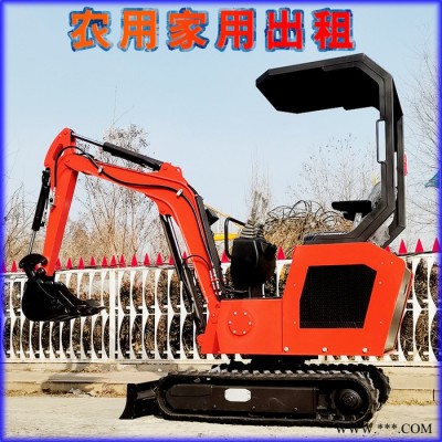 3吨国产微型挖掘机产地城阳微型挖机 厂家销售 小型挖山药机 农用除草挖机价格安全稳定