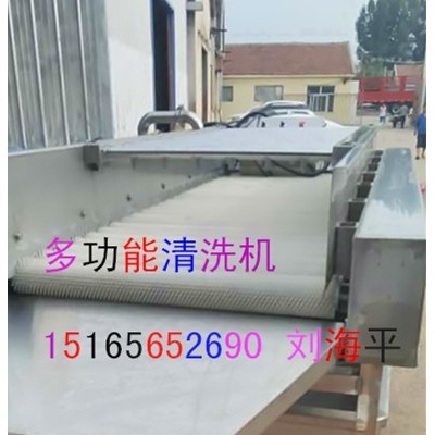 佳品机械供应6-800南方水果清洗线，出口马铃薯喷淋清洗机，大型连续薯类清洗机，山药清洗设备