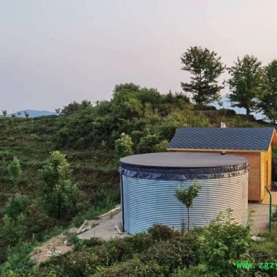 **大型帆布养殖鱼池水蛭锦鲤水产蓄水池可定制