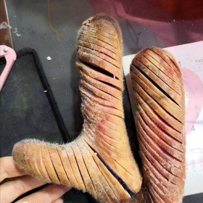 整枝鲜鹿茸连刀切好的产地吉林长白山鲜鹿茸整枝鹿乡双阳正宗新鲜切血片礼盒装包装送礼特产东北吉林长白山男性泡酒料药材头茬二杠