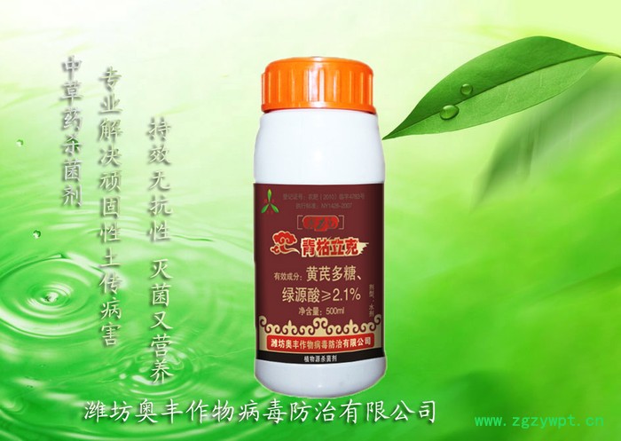 生物农药-杀菌剂青枯立克-西葫芦根腐病