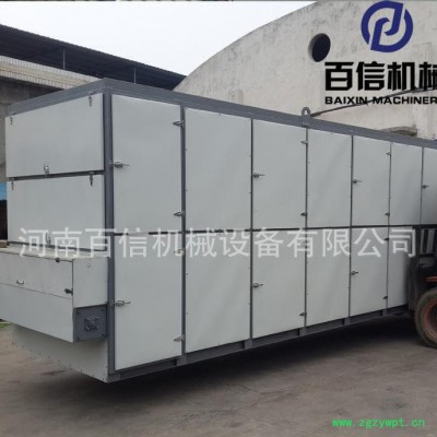 沙姜姜片大型烘干机 鲜姜烘干烤箱 带式穿流干燥机