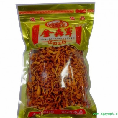 金正邦牌大孢子头金虫草花特级**批发北冬虫夏草蛹子实体 100g