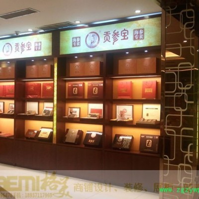 中药展柜，参茸冬虫夏草名贵药材展示柜