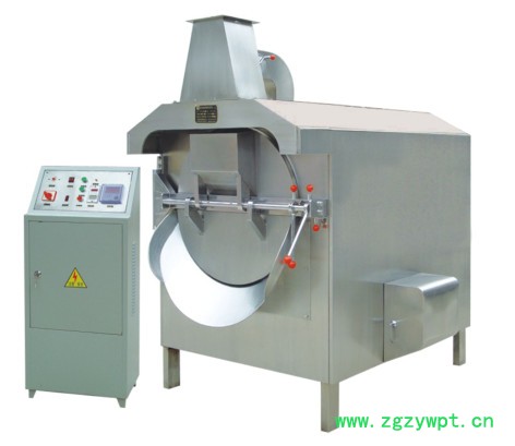 康善销售炒药机 炒药机组 电磁炒药机 电磁加热中药炒药机 不锈钢滚筒炒药机 支持定制 切药机炒药机批发