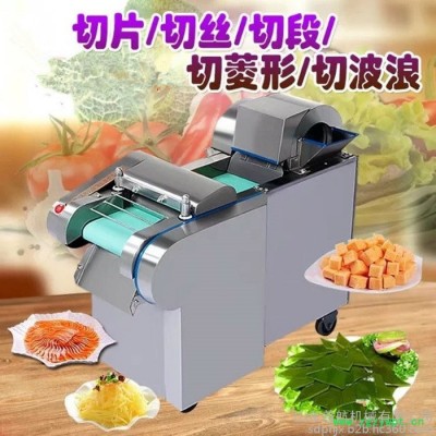 山药竹笋切片机 普航全自动切菜机价格 豆制品切丝机厂家