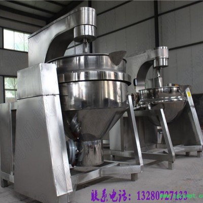 电热炒青稞机 连续作业炒青稞设备 燃气加热不锈钢炒药机