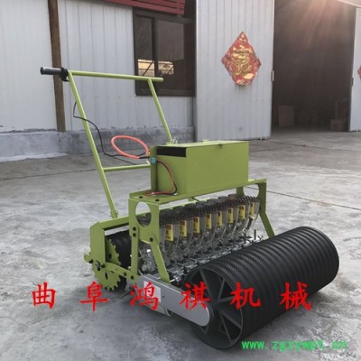 中山厂家现货批发谷子精量播种机 鸿祺四轮拖拉机带动谷子播种机 药材花卉播种施肥机