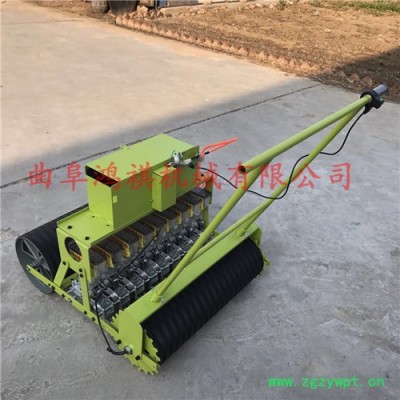 北票农用手推蔬菜播种机谷子高粱中药材精播机