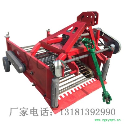 5工厂供应四轮拖拉机带的多功能收获机价格 收药材地瓜的机器多钱 好用的收大蒜的机器