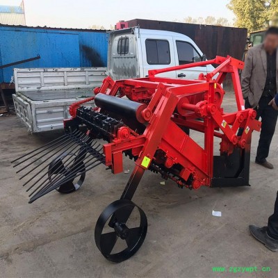 众合农机单链条药材收获机药材挖掘机