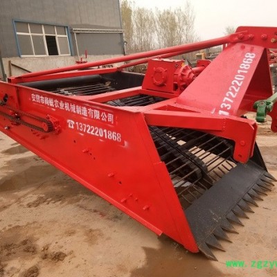 经济实用不伤根茎不漏药链条式辣根黄芩根茎作物药材收获机