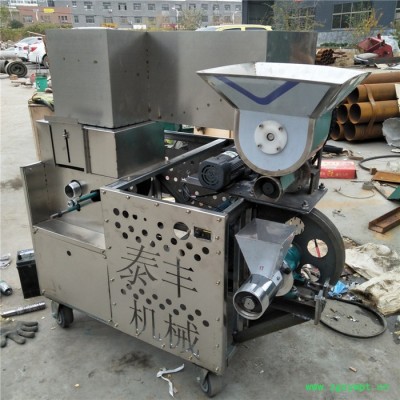 泰丰现货细微粉碎机 河南省饲料齿盘粉碎机 花生芝麻磨粉机现场试机器