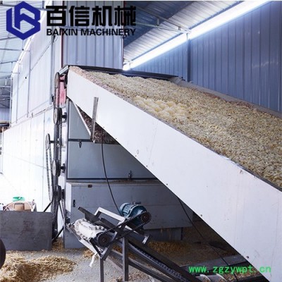 中药材烘干机 网带式中药材干燥设备 大型多层连续式烘干加工设备生产线 大型带式干燥机