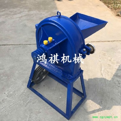 商用中药粉碎机 人工自吸A齿爪粉碎机 新型小米杂粮粉碎机