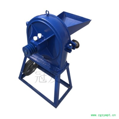 冠发 小型成套面粉机 中药粉碎机厂 自动上料粉碎机