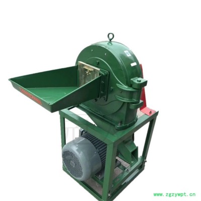 中药草树枝粉碎机 树枝木头粉碎设备 面粉加工机