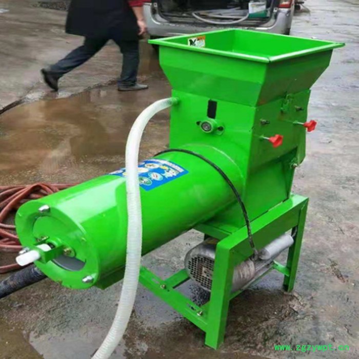 冠发 高效薯类淀粉粉碎浆渣分离机 多功能土豆红薯淀粉机 家用红薯土豆山药粉碎机