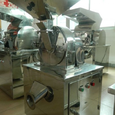 中药干硬脆不锈钢粉碎机