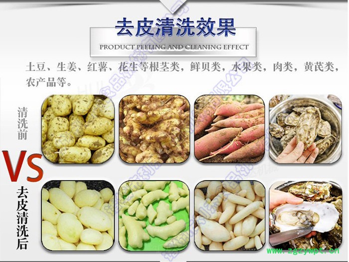 土豆去皮清洗机供应 水果清洗设备 中药材清洗去泥机