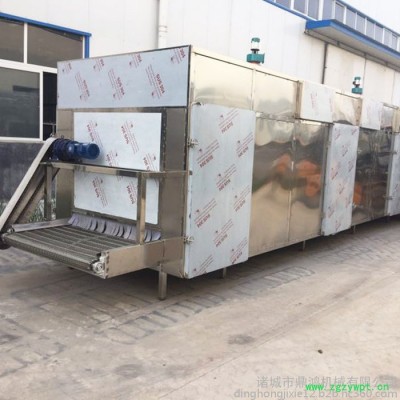 鼎鸿牌HG-4/3型茶树菇烘干机 香菇干燥设备 大枣烘干流水线 包装袋快速烘干机 山药片烘干机 药材烘干流水线