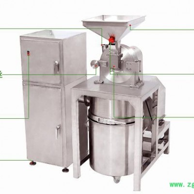 旭朗WN-400A 除尘粉碎机，调味料除尘粉碎机厂，食品粉碎机厂 超细中药材粉碎机