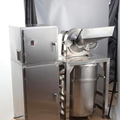 广州不锈钢中药粉碎机  水冷式除尘粉碎机  粉碎机老品牌值得信赖