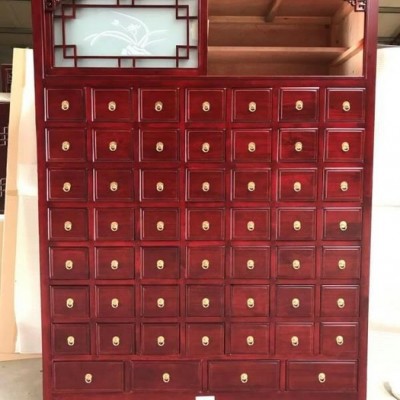玉湖中药柜157*60*214 纯实木
