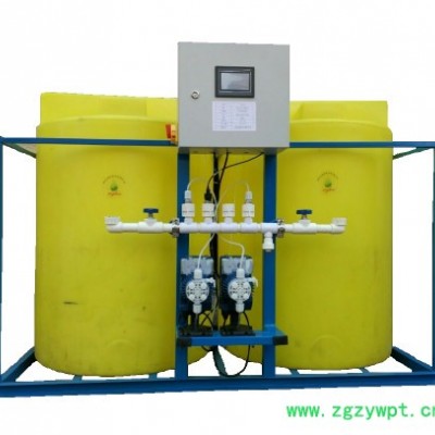 一体化加药装置 一箱一泵式加药装置 两箱两泵式加药装置