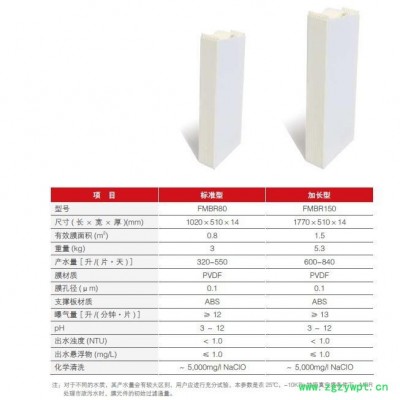 中科瑞阳膜 MBR膜反应器 污水处理 中国MBR膜厂家 mbr膜厂家